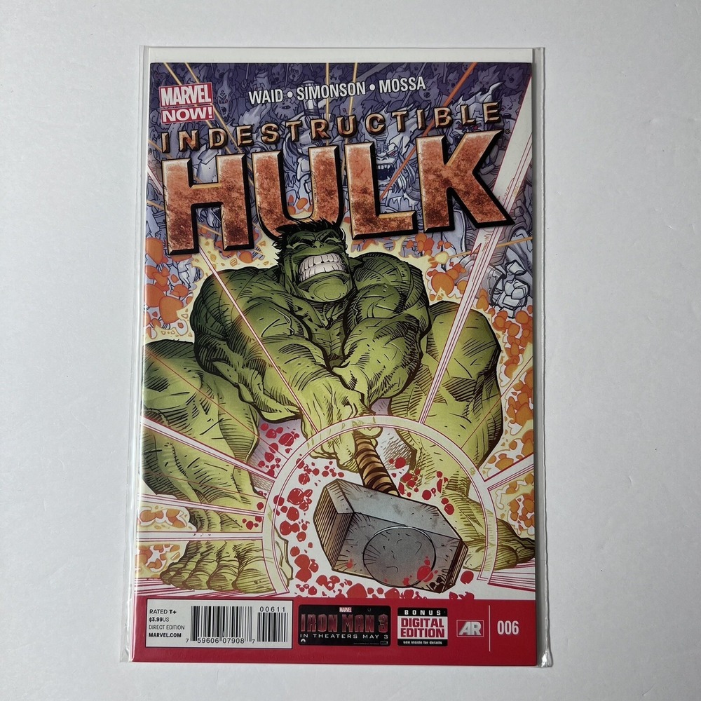 Indestructible HULK #6 THOR Marvel Comics 2013 Mark Waid & Walter Simonson